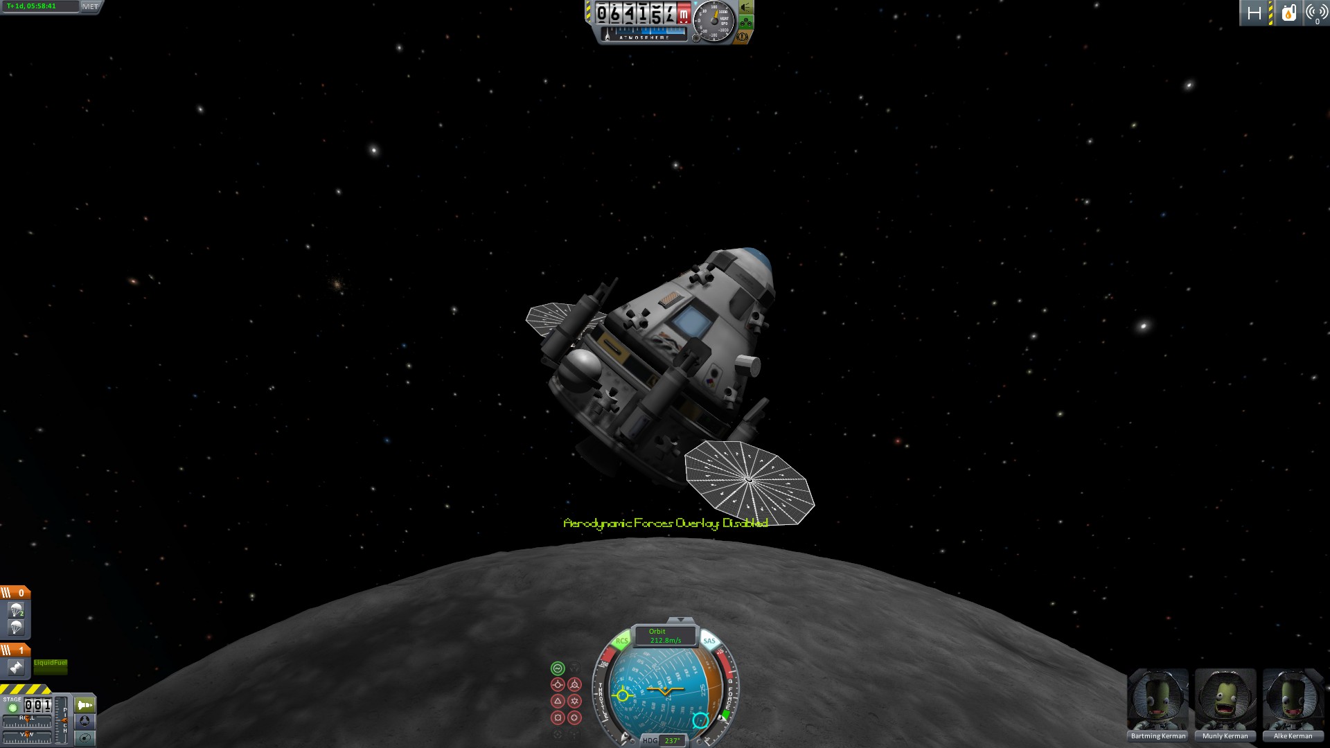 Orbiting Mun