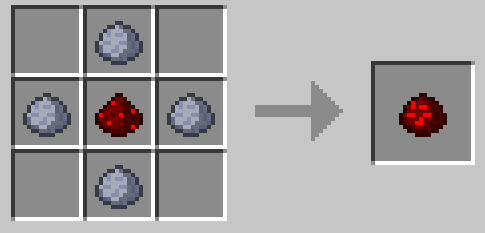 Hardened redstone recipe