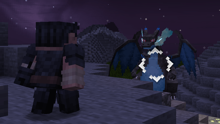 Third Person focusing (Works on normal mobs too ; is a bit scuffed while a Pokemon is in a Ball)