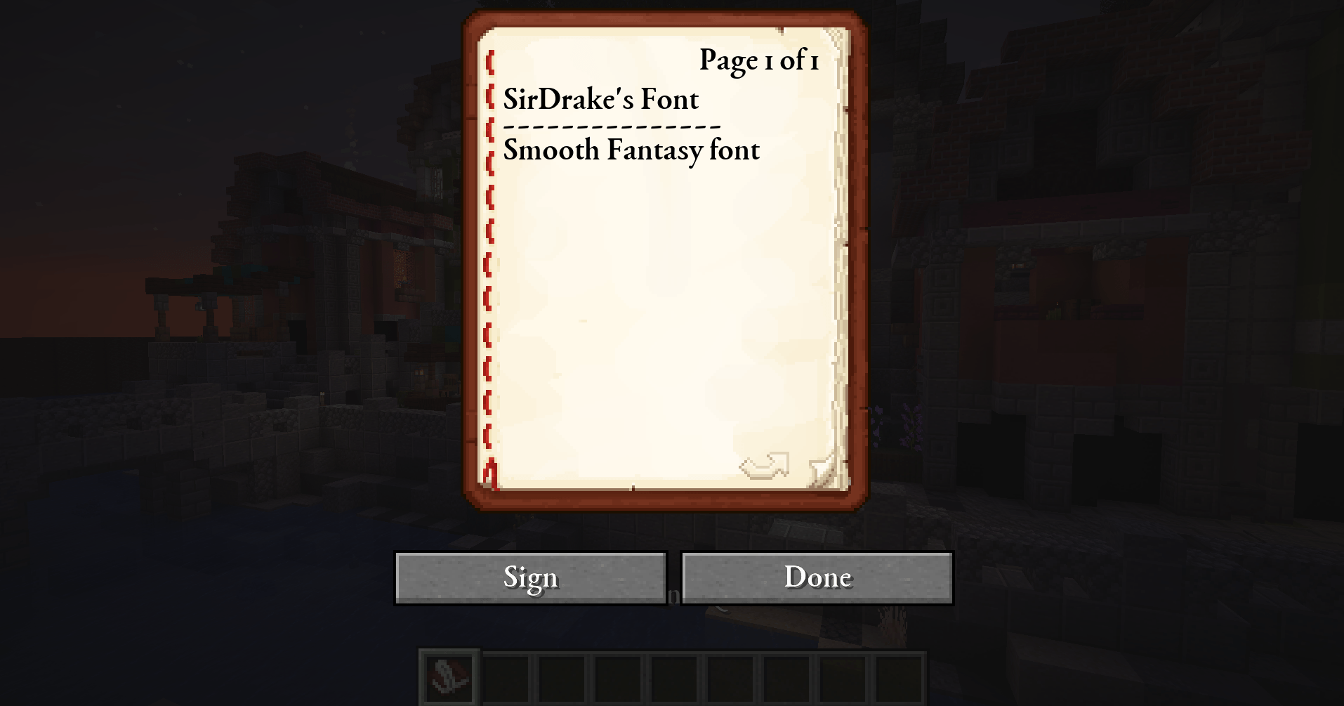 SirDrake's Font - Minecraft Resource Packs - CurseForge