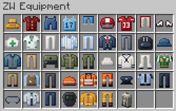 Minecraft Student Character ZW equipment - Minecraft Mods - CurseForge