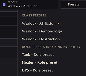 Thumbnail Switch between different specs and roles with ease