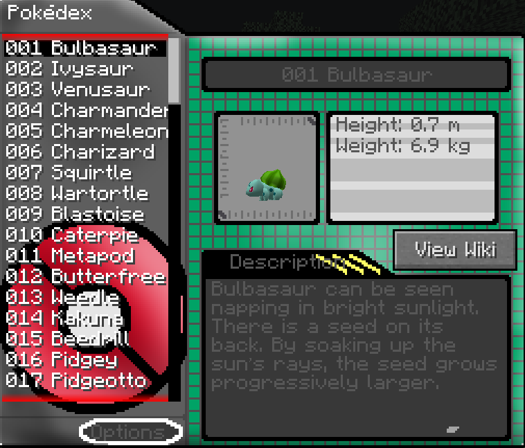 GUI Pokedex