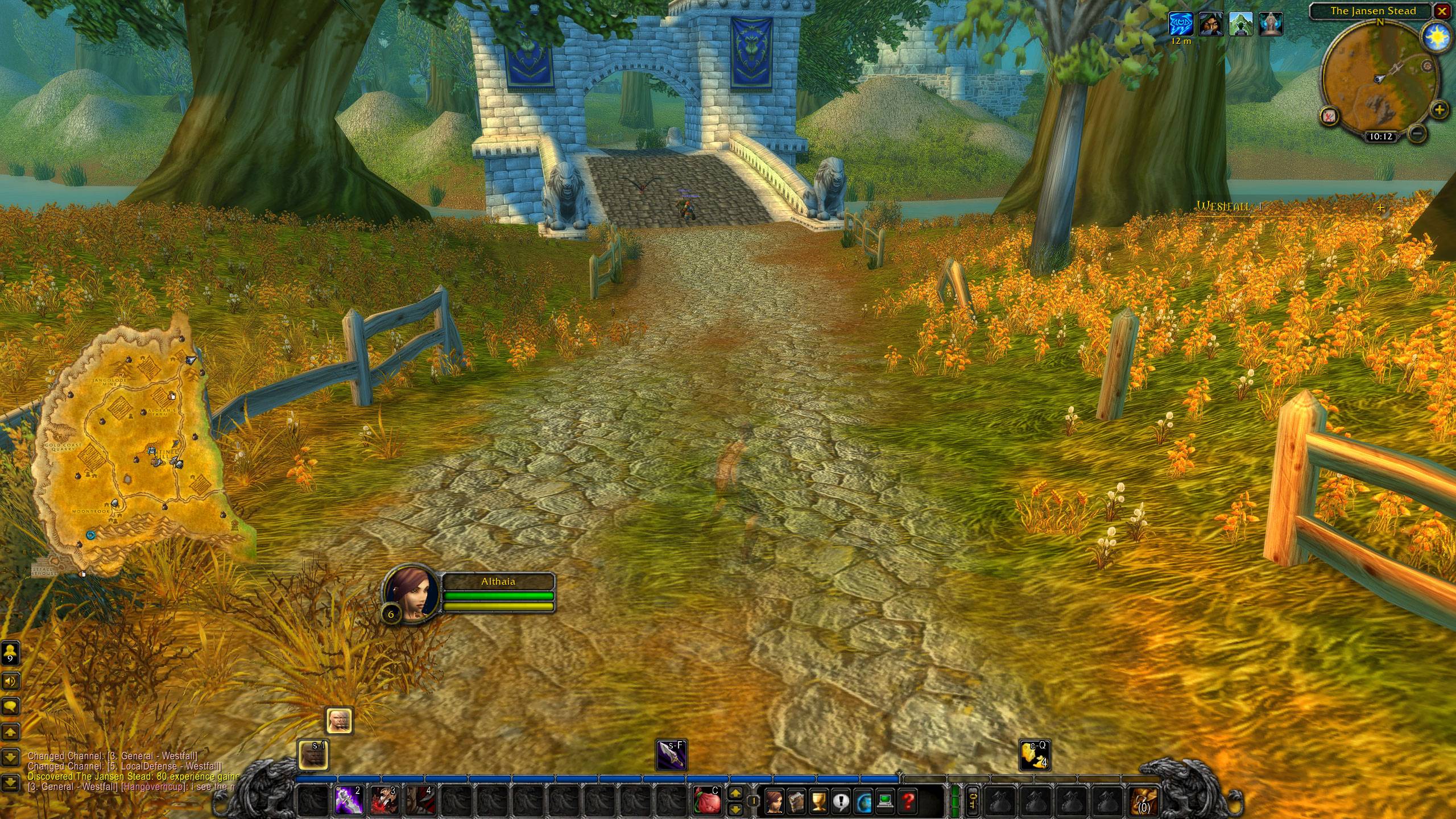 Shows only zone, no extra clutter