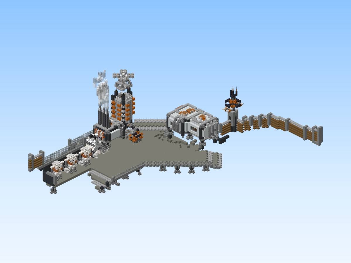 Actual build (render of the schematic or in-game screenshot).