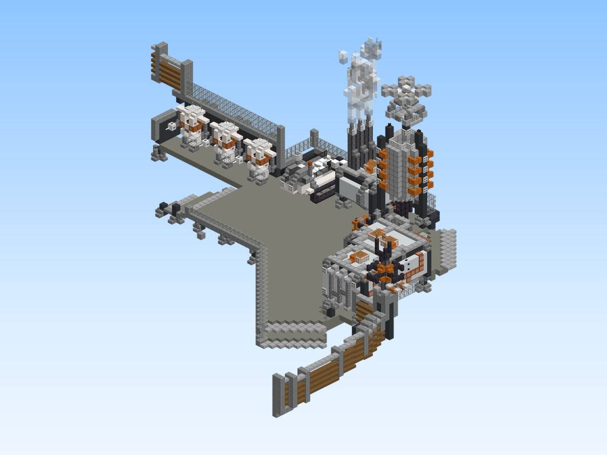Actual build (render of the schematic or in-game screenshot).