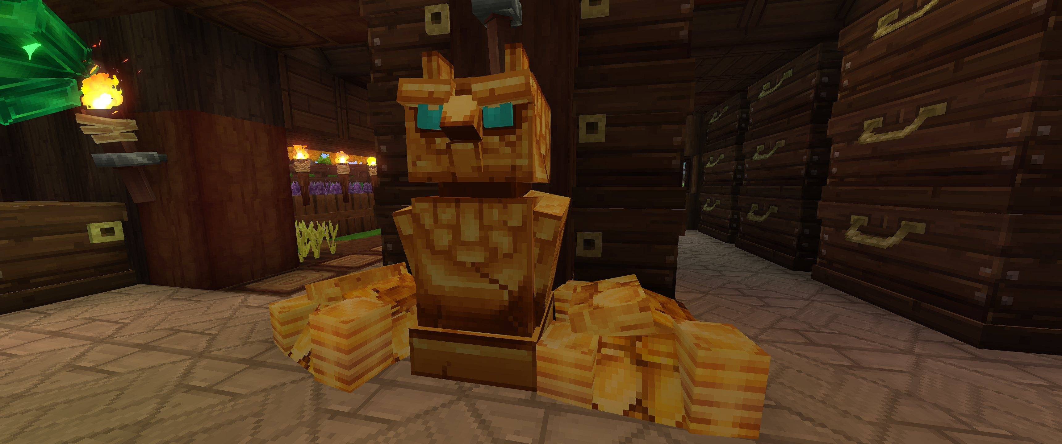 Shiny and golden!
