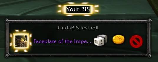 Thumbnail When your BiS item dropped in group loot