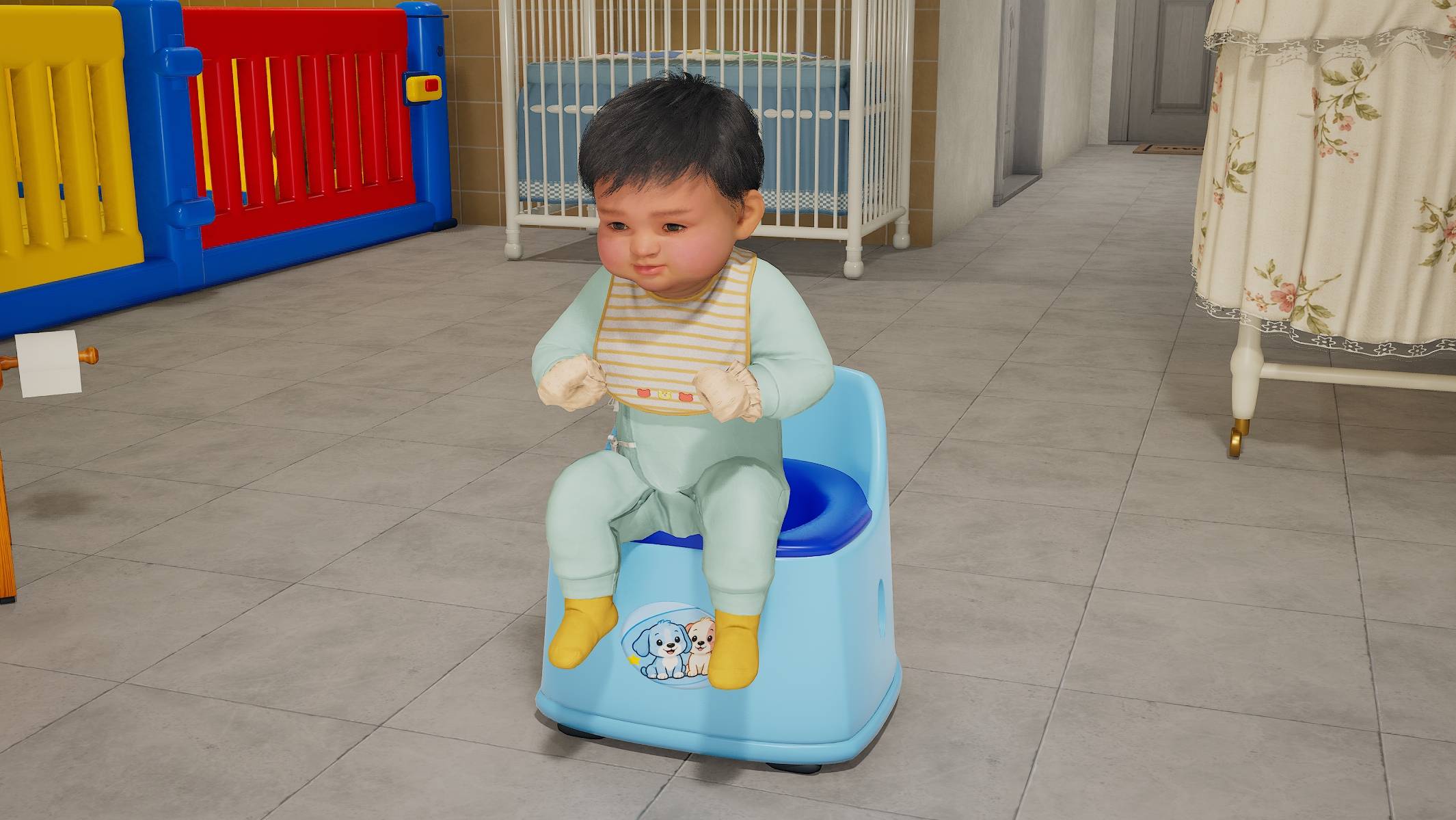 Go Patty Go Quinn's Toddler Potty Chair - inZOI Mod - CurseForge