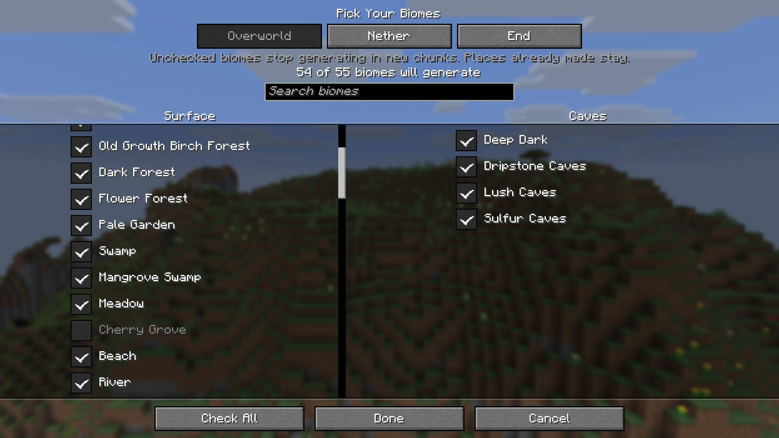 Pick Your Biomes - Minecraft Mods - CurseForge