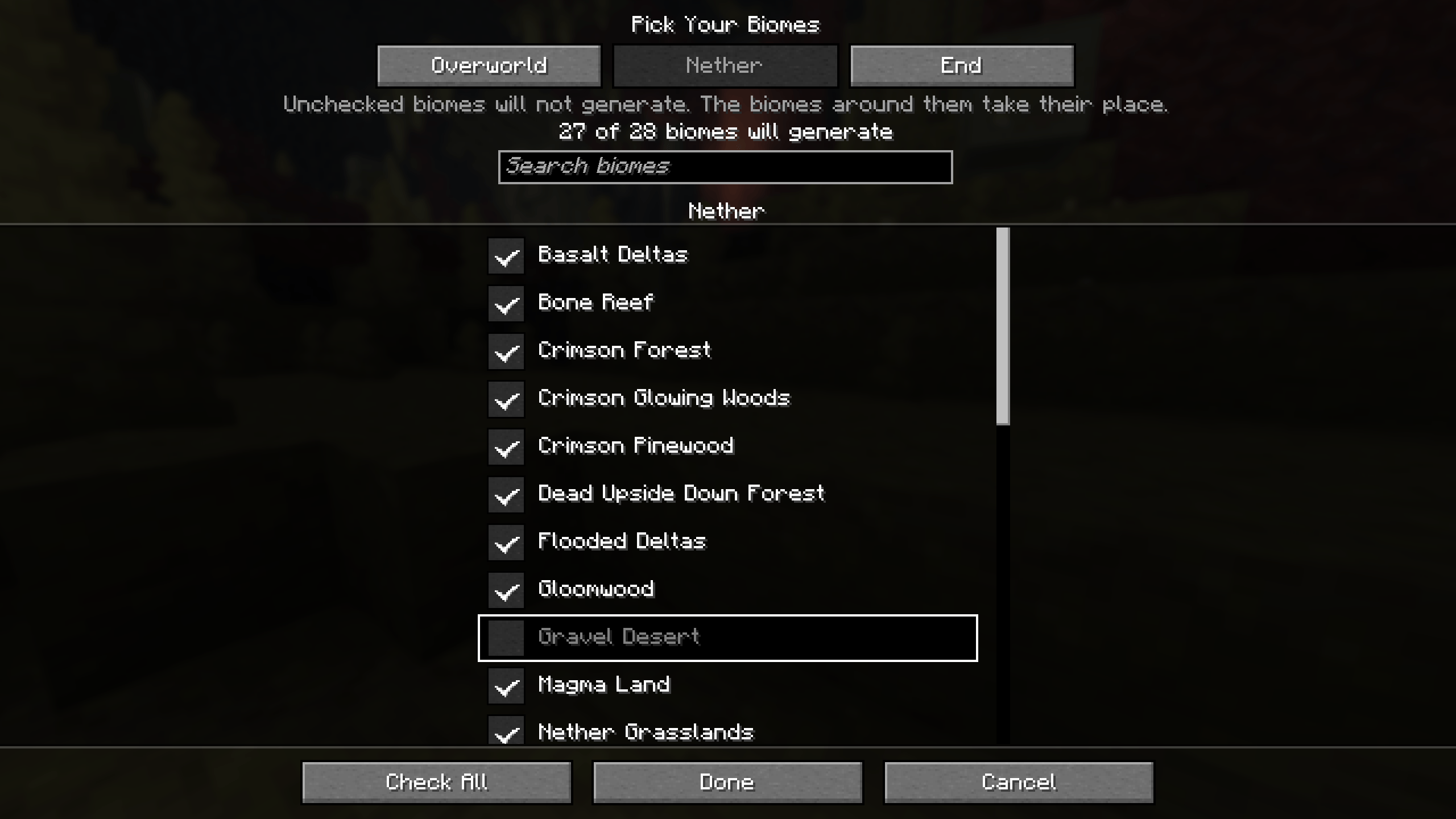 Pick Your Biomes - Minecraft Mods - CurseForge