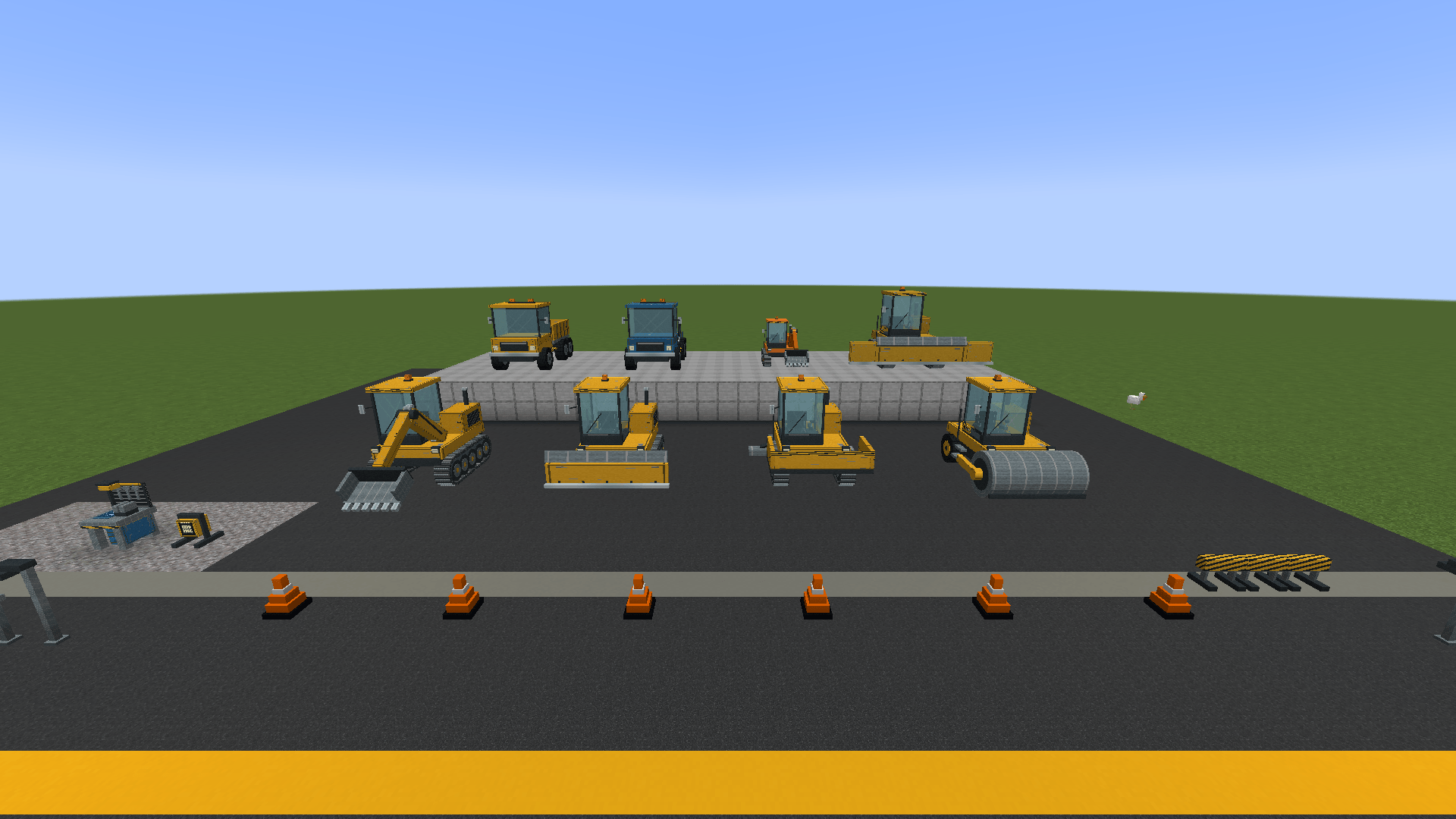 Minecraft How To Build A Rolocoaster Earthworks: Construction Fleet - Minecraft Mods - CurseForge