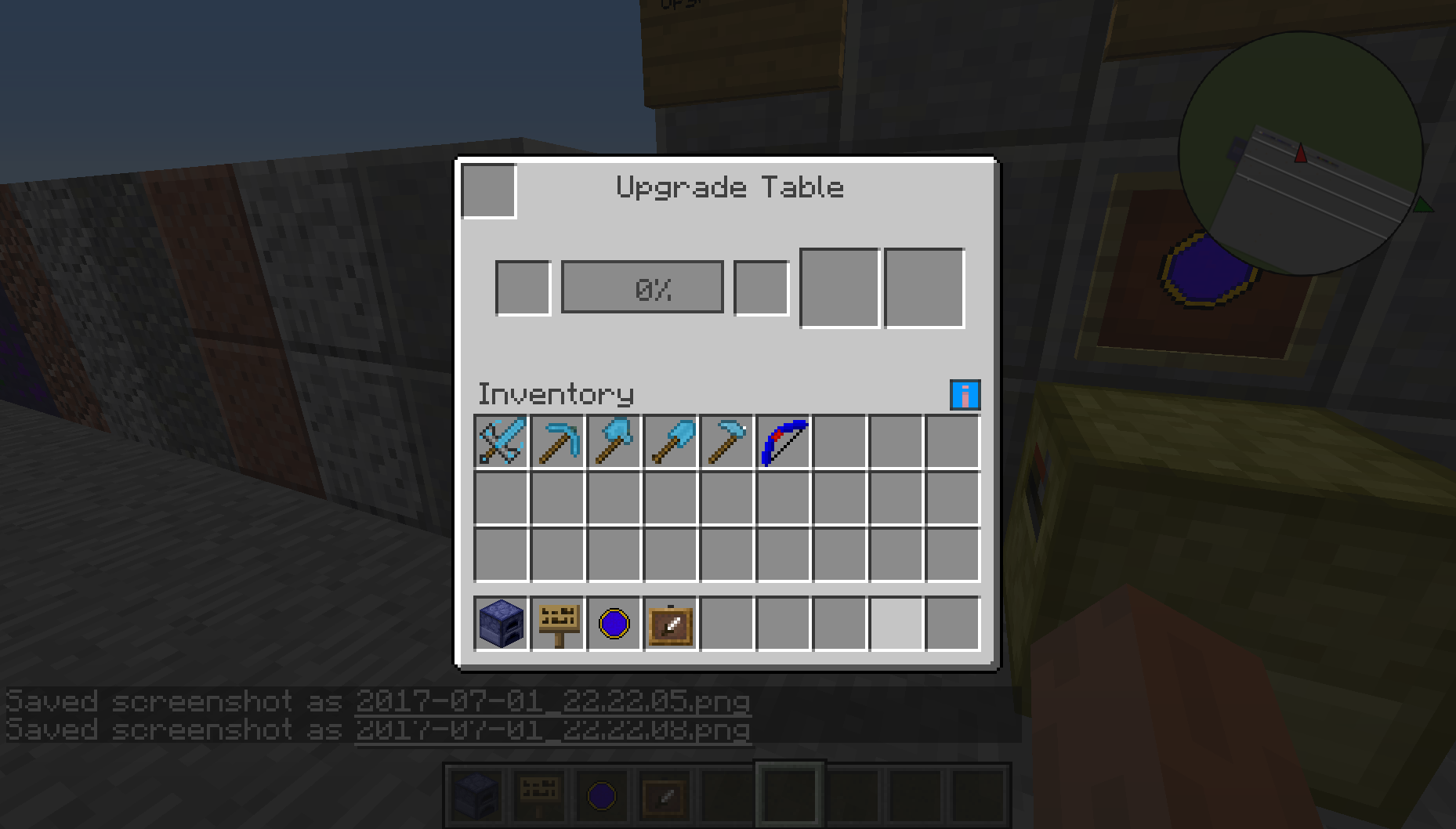 Upgrade a every tool! Or create your own material in a config and add this material in the
shop