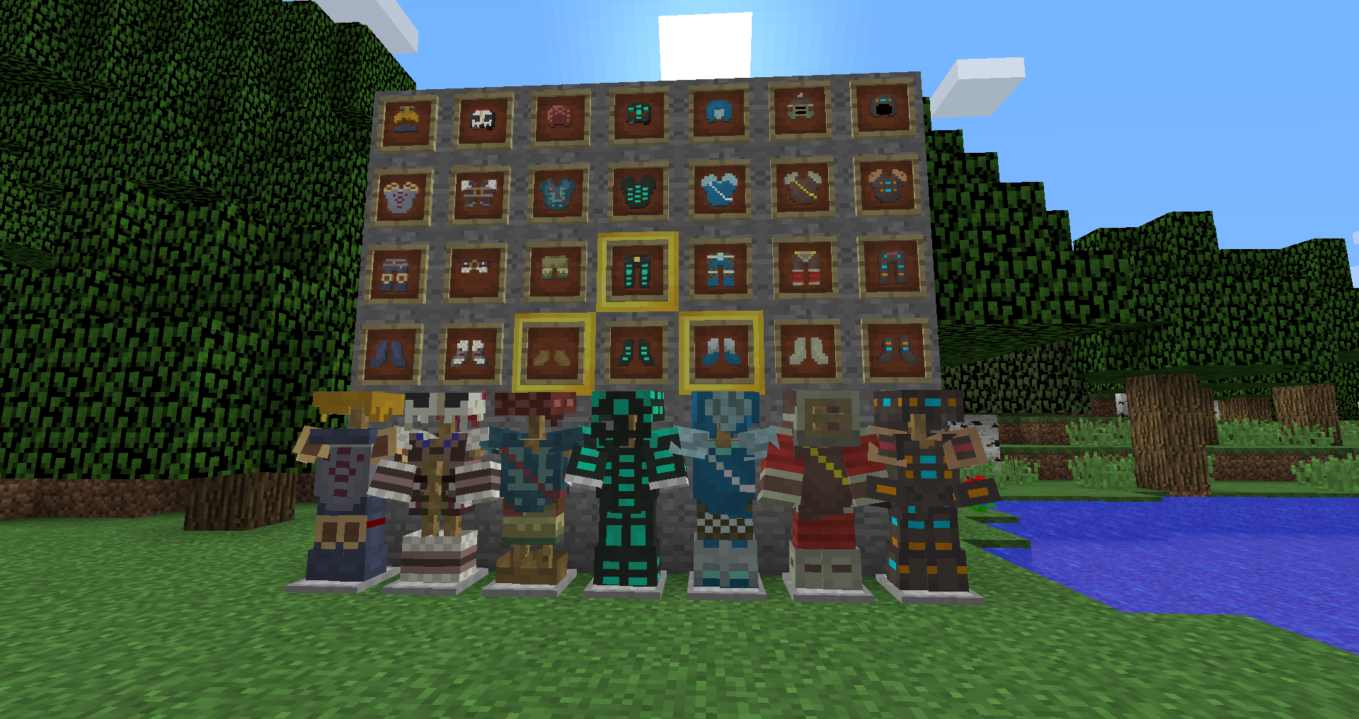All armours available as of version 1.0