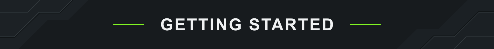 Getting Started