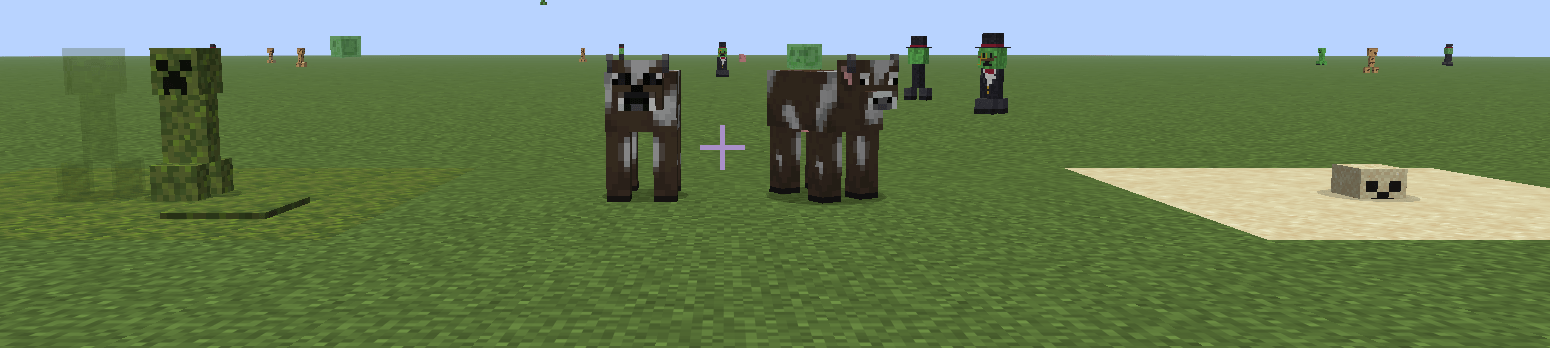 A few special creepers in action