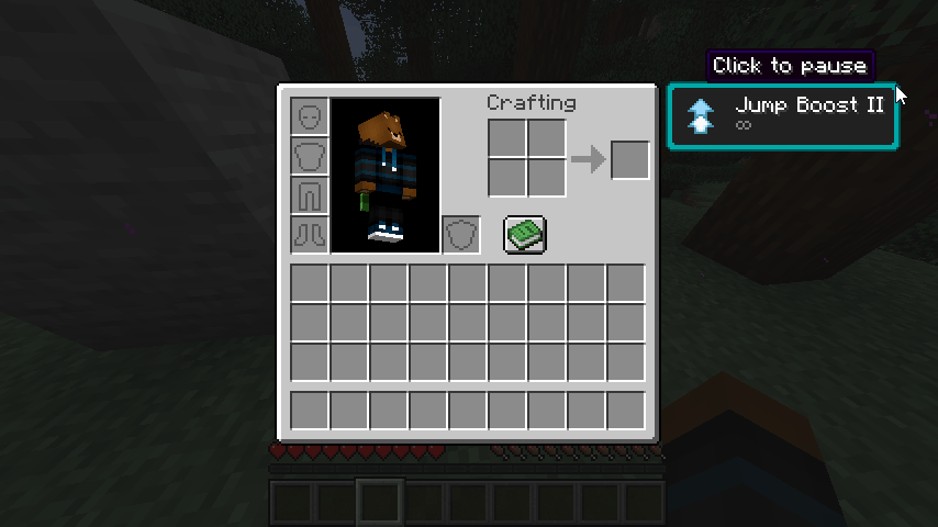 Thumbnail Keep 8 potions of the same kind in your Ender Chest and the effect never runs out.
