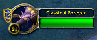 Classic frame with thick health bar and resource hidden