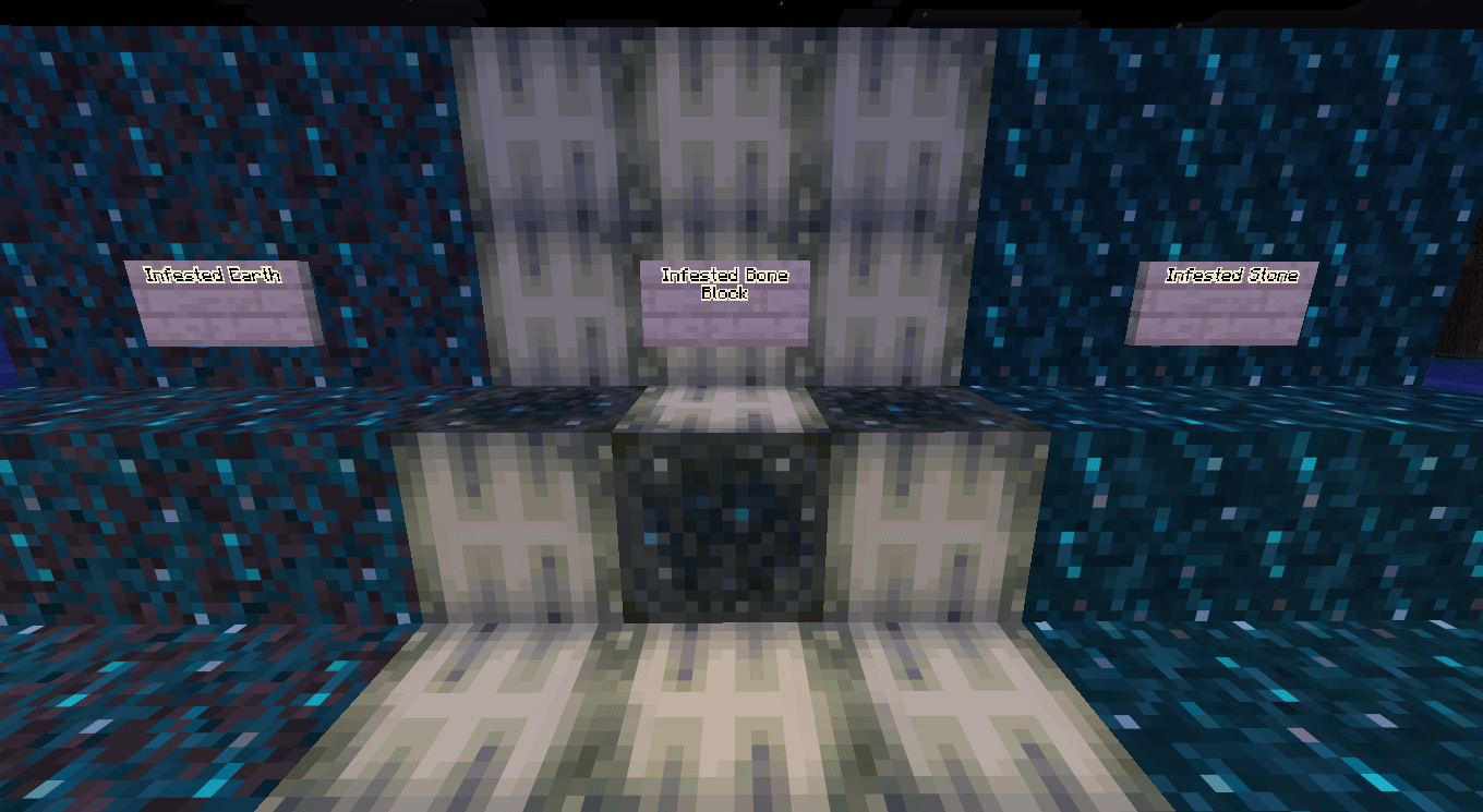 Building blocks 2/3 - Infested bone block.
