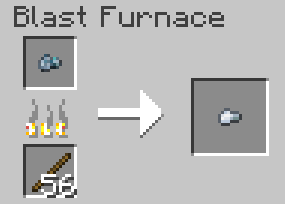 Iron nugget from infested iron nugget recipe.