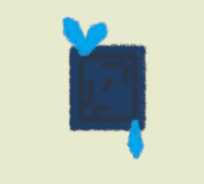 Echo crystal logic inputs for "xor" mode.