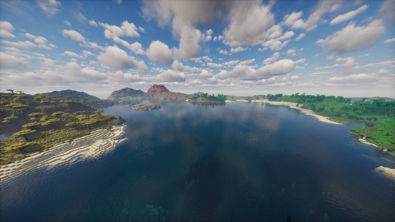 With shaders(FANCY)