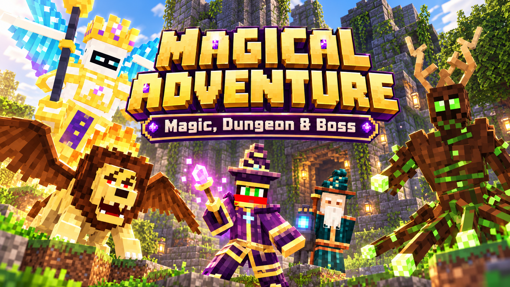 Magical Adventure [Achievement Friendly] | Minecraft PE Addons