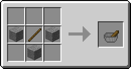 Mortar Crafing Recipe