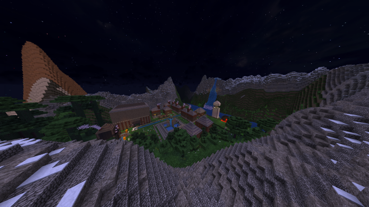 The Village No Shader