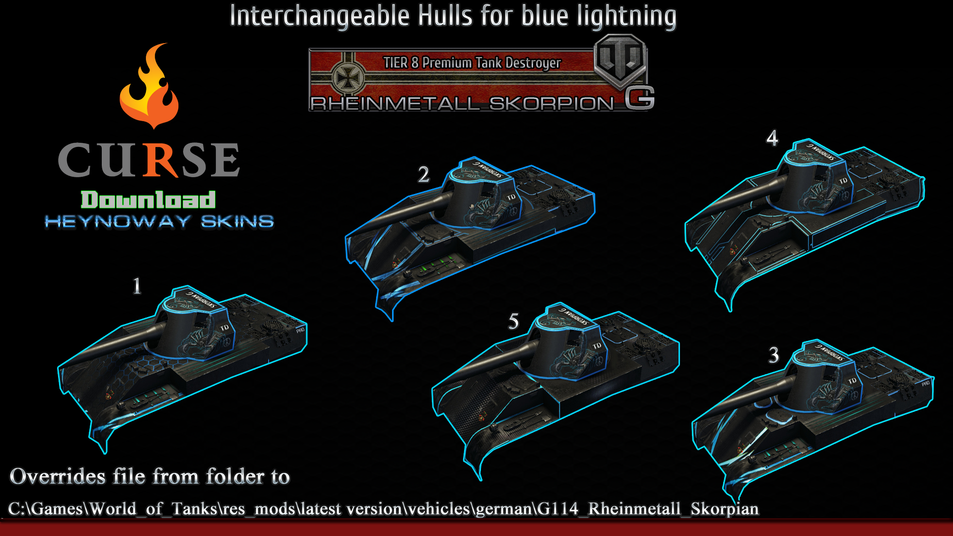 Hulls skin pack image