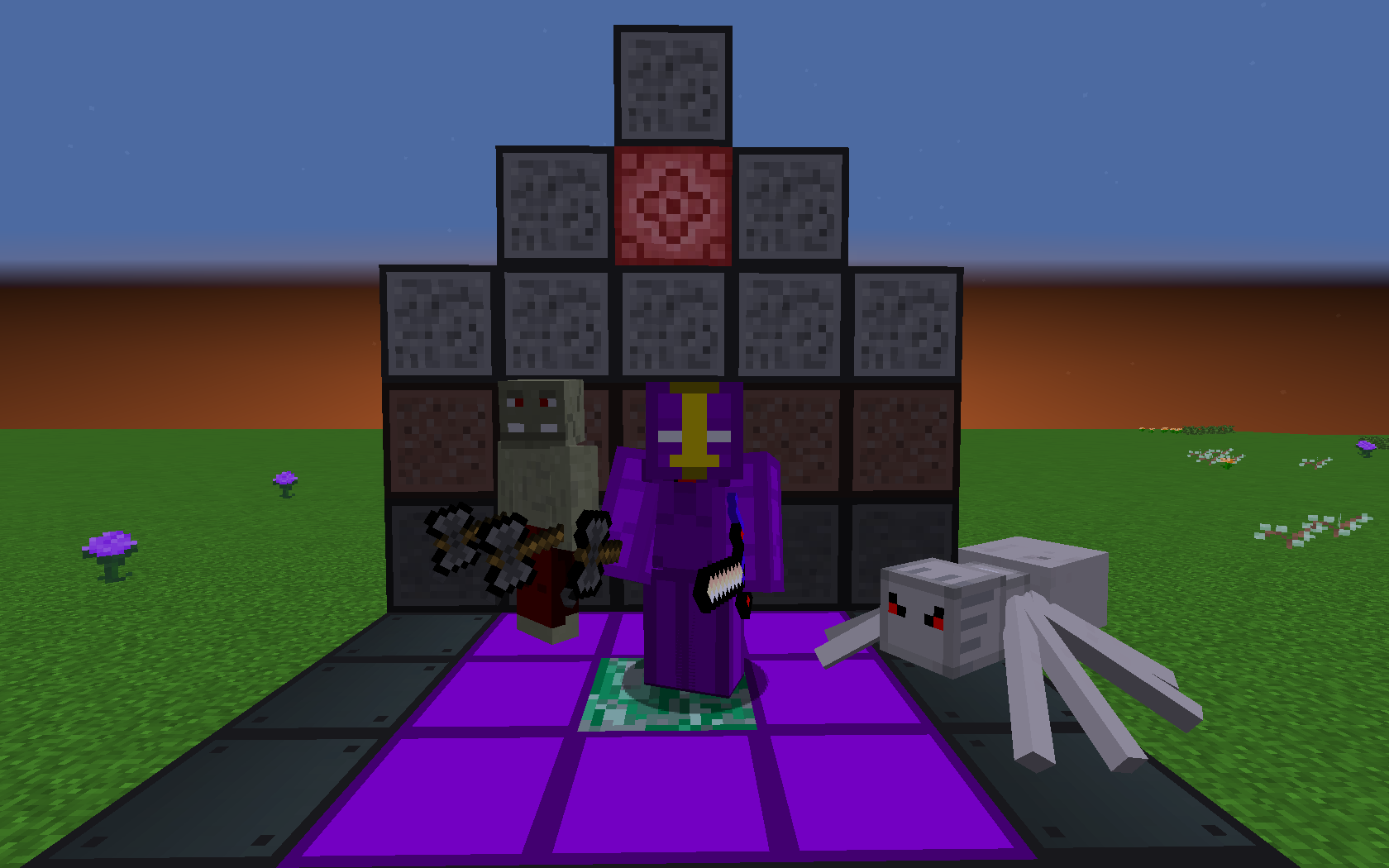 (Flowers are from DungeonTactics, not this mod.)