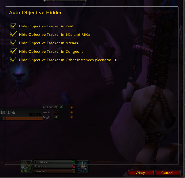 Addon Settings