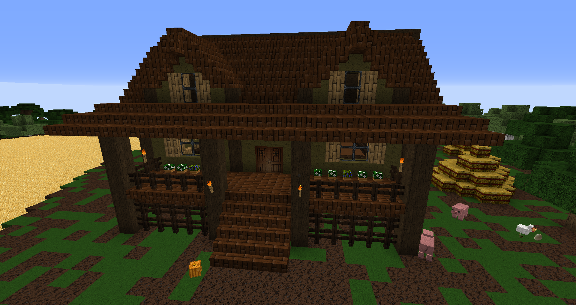 Farmhouse Build - Example