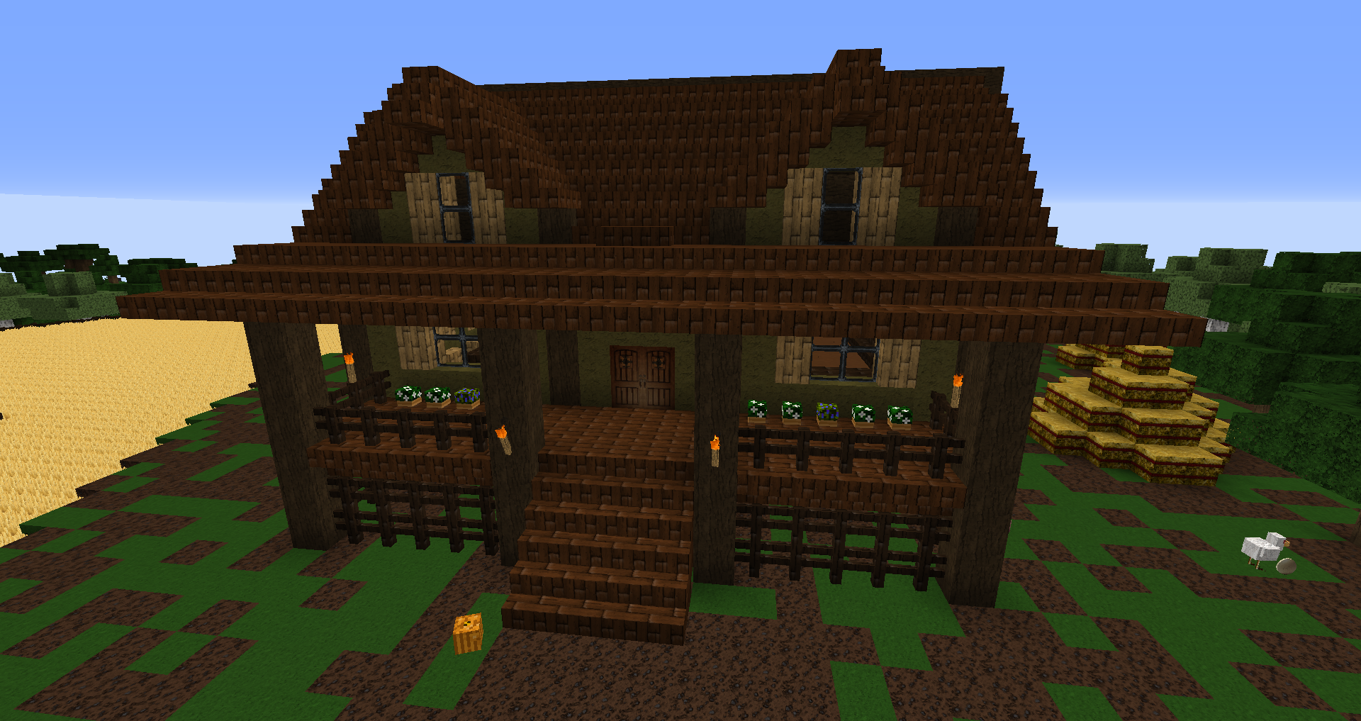 Farmhouse Build - Example