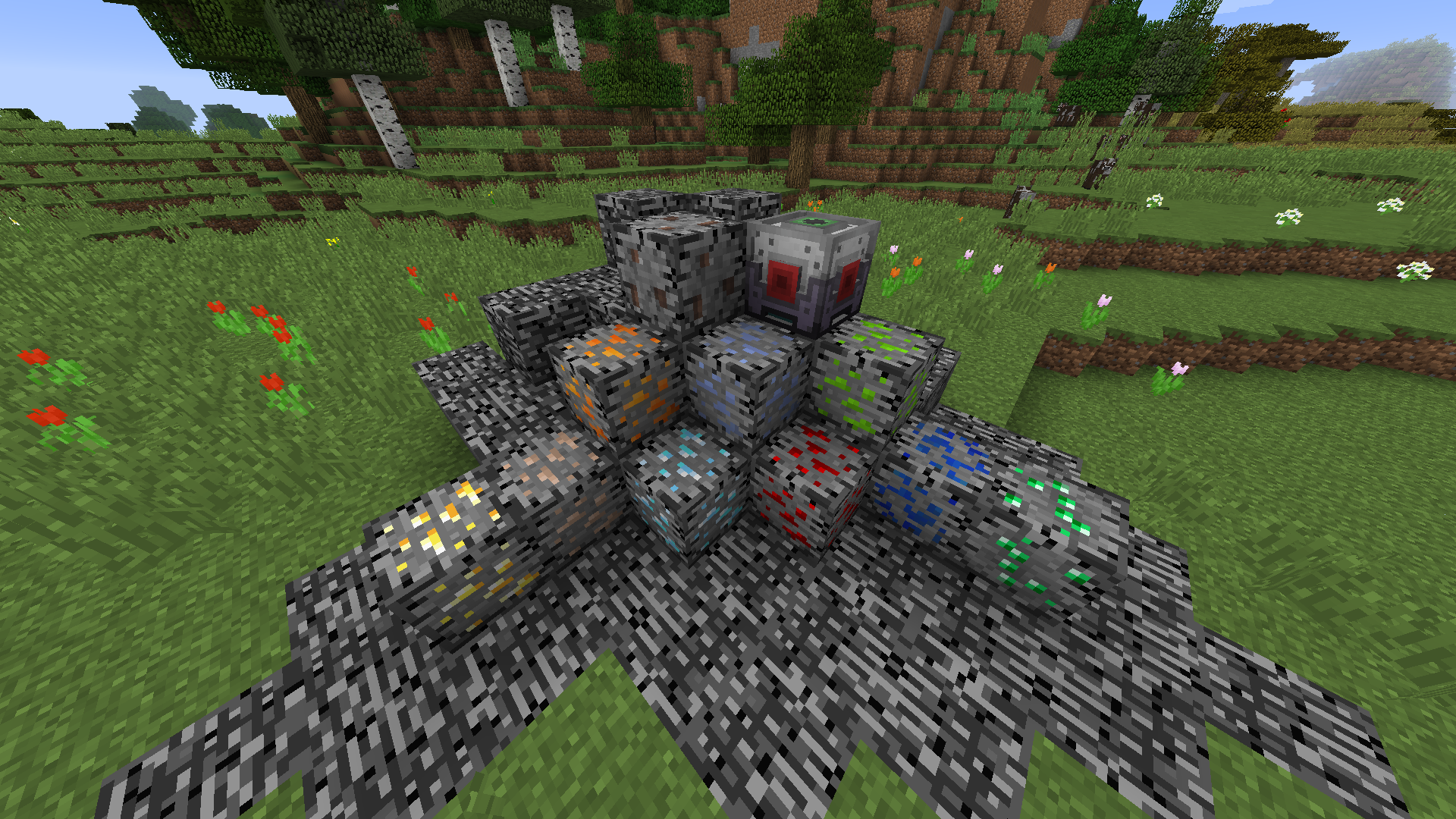 Collection of ores