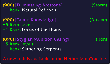 New NLC Trait