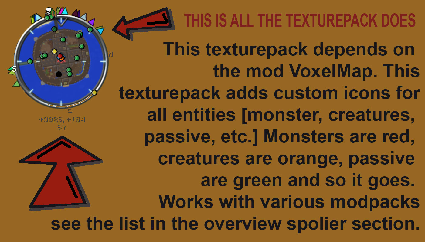 This is all the texture pack does.