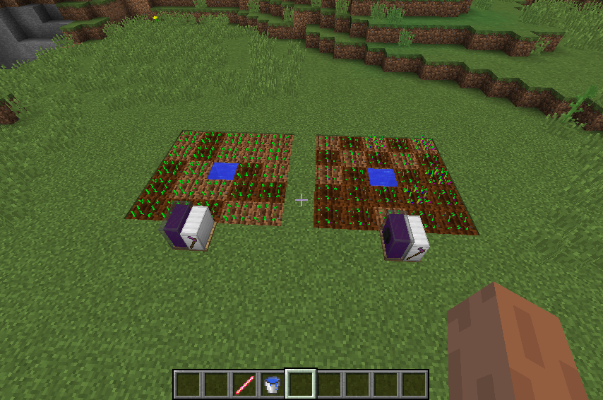 Crop Farms working with liquid Magic.