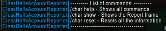 Chat Commands