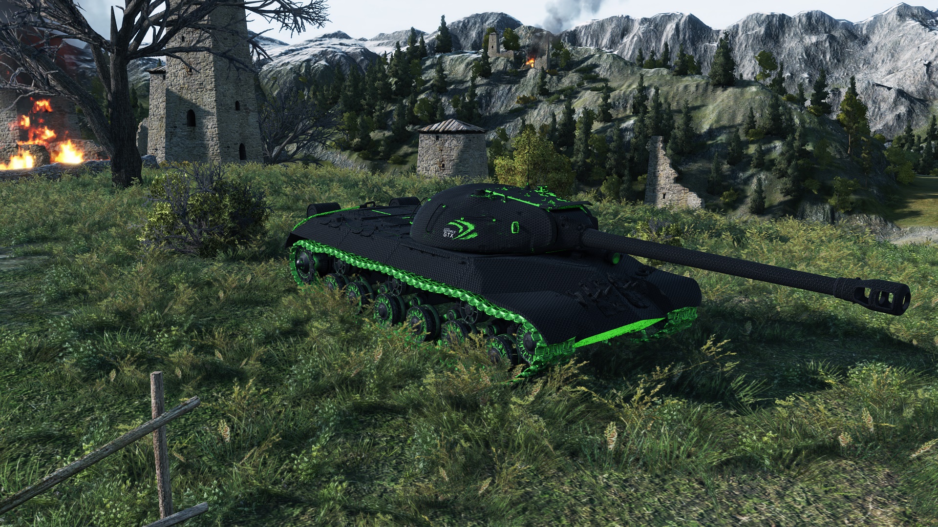 IS-3 auto Nvidia-Style black v1.1