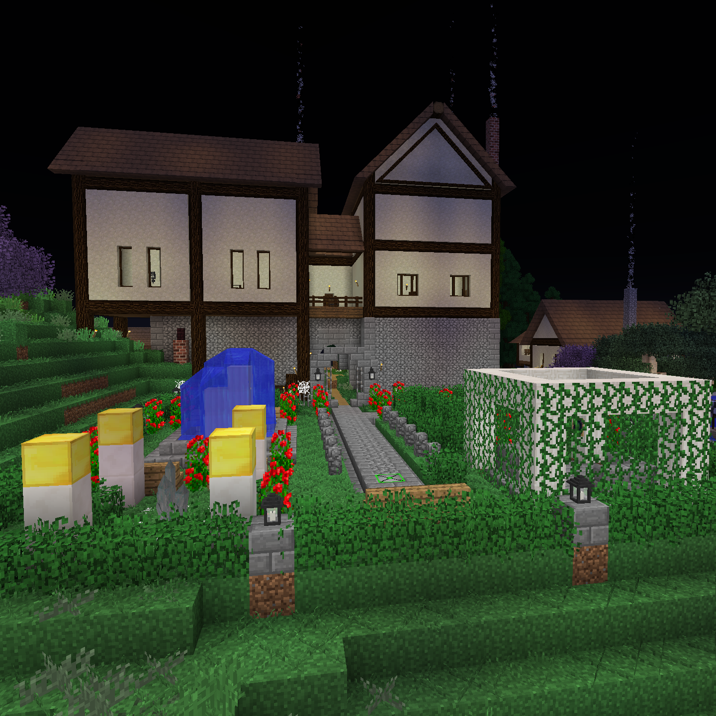 Architecture Craft and lots of deco mods add the ability to create wondrous structures!