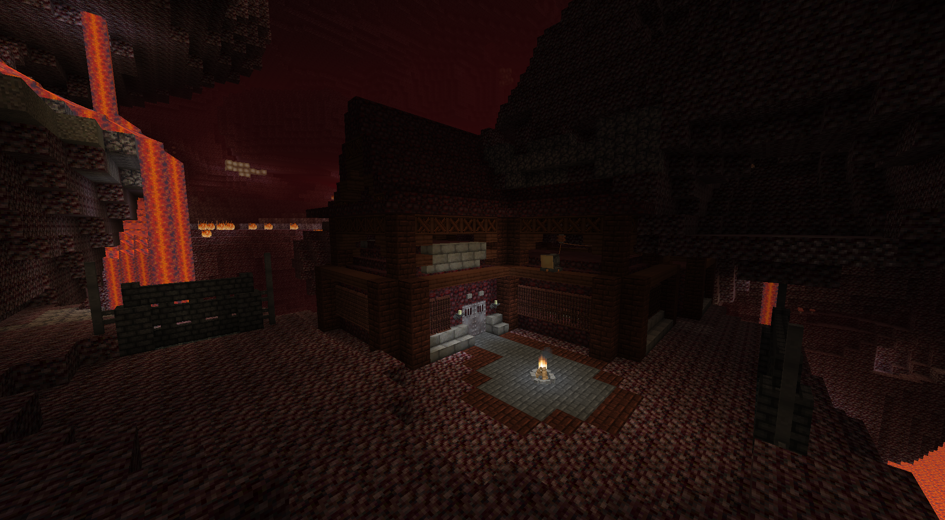 Outside the Hidden Nether Base