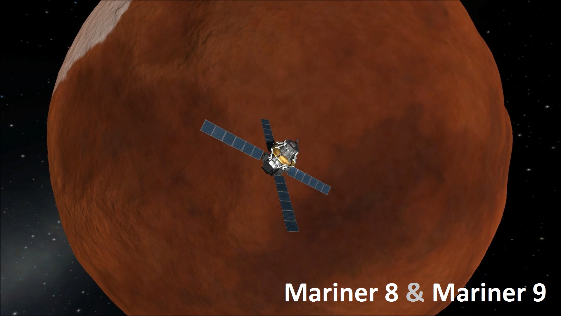 Adam's Stock Mariner 8 & Mariner 9 KSP Craft File Wallpaper.