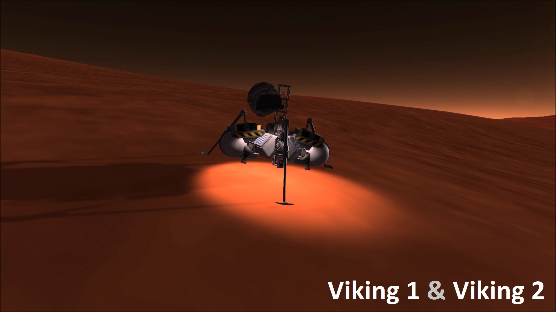 Adam's Stock Viking 1 & Viking 2 Lander KSP Craft File Wallpaper.