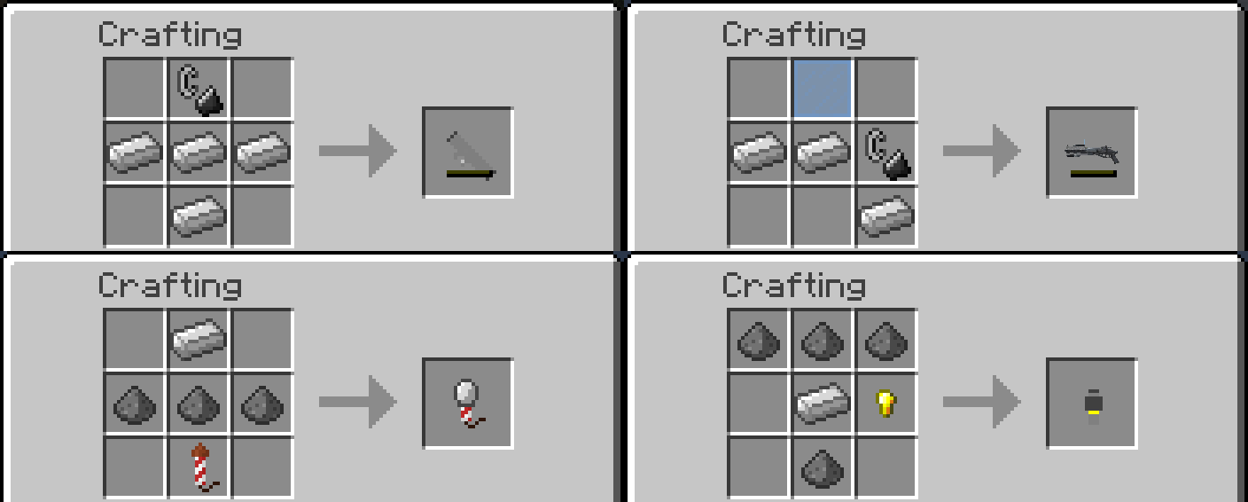 More Crafting Recipes