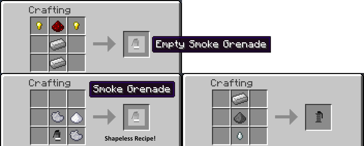 Even MOAR Crafting Recipes