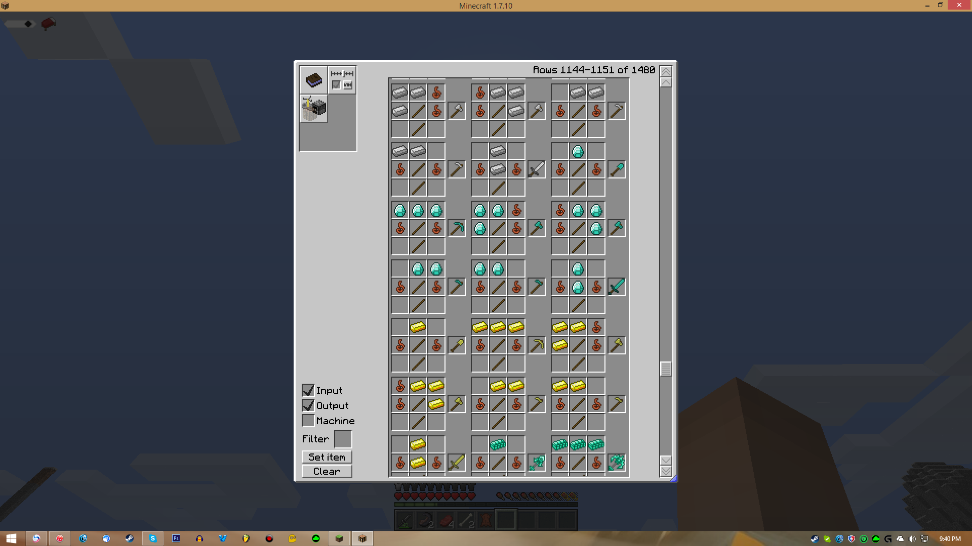 Tools Recipe Screenshot