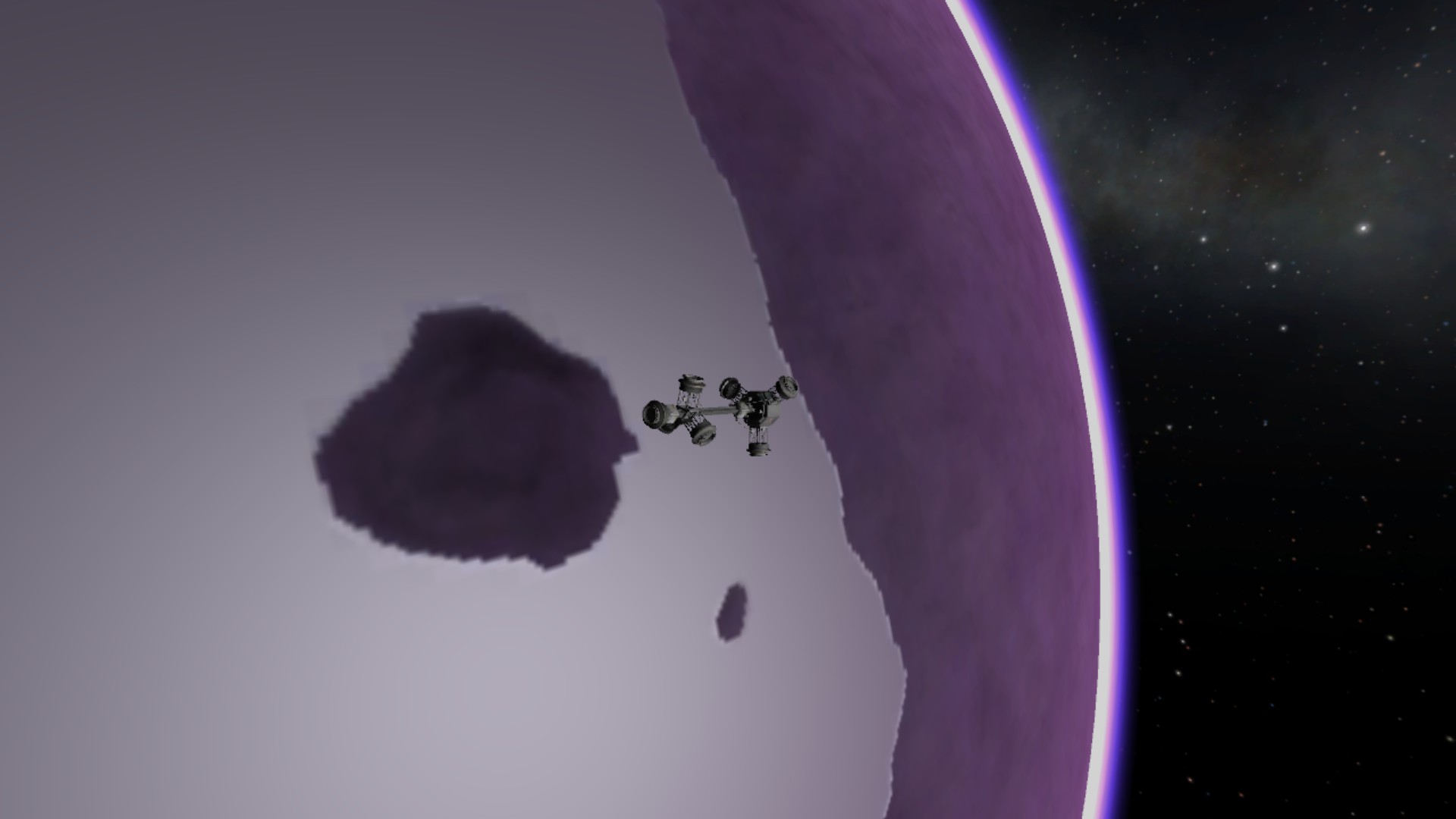 The 1st module in orbit of eve