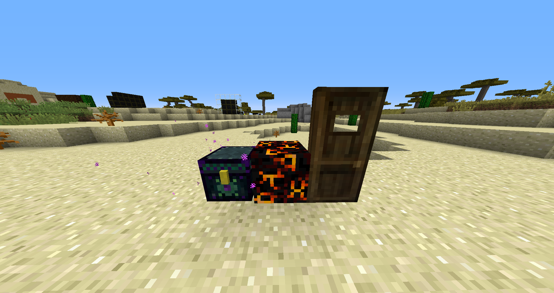 New Blocks (magma block is animated)