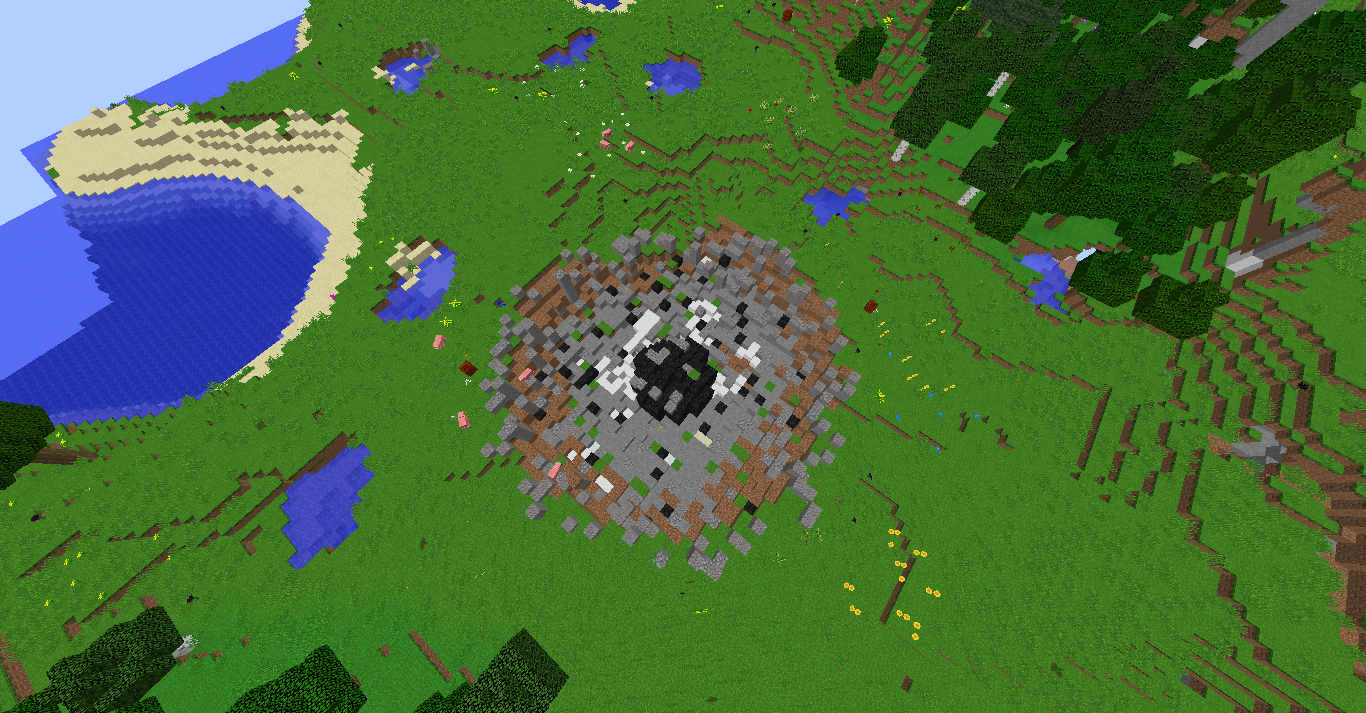Meteor from falling meteors mod